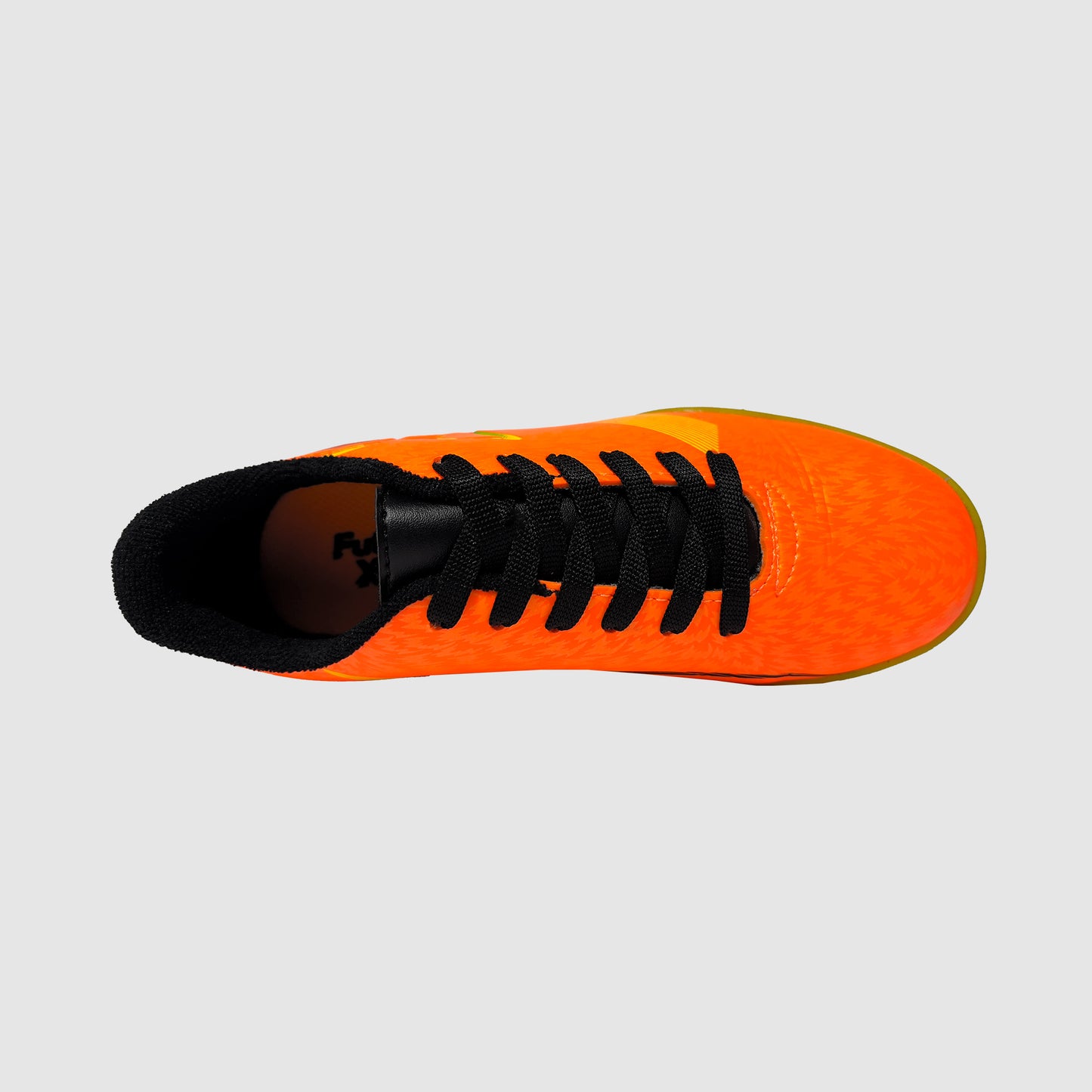 Zapatillas multicancha Fut5 X KICKSSOFT Naranja - KIDS