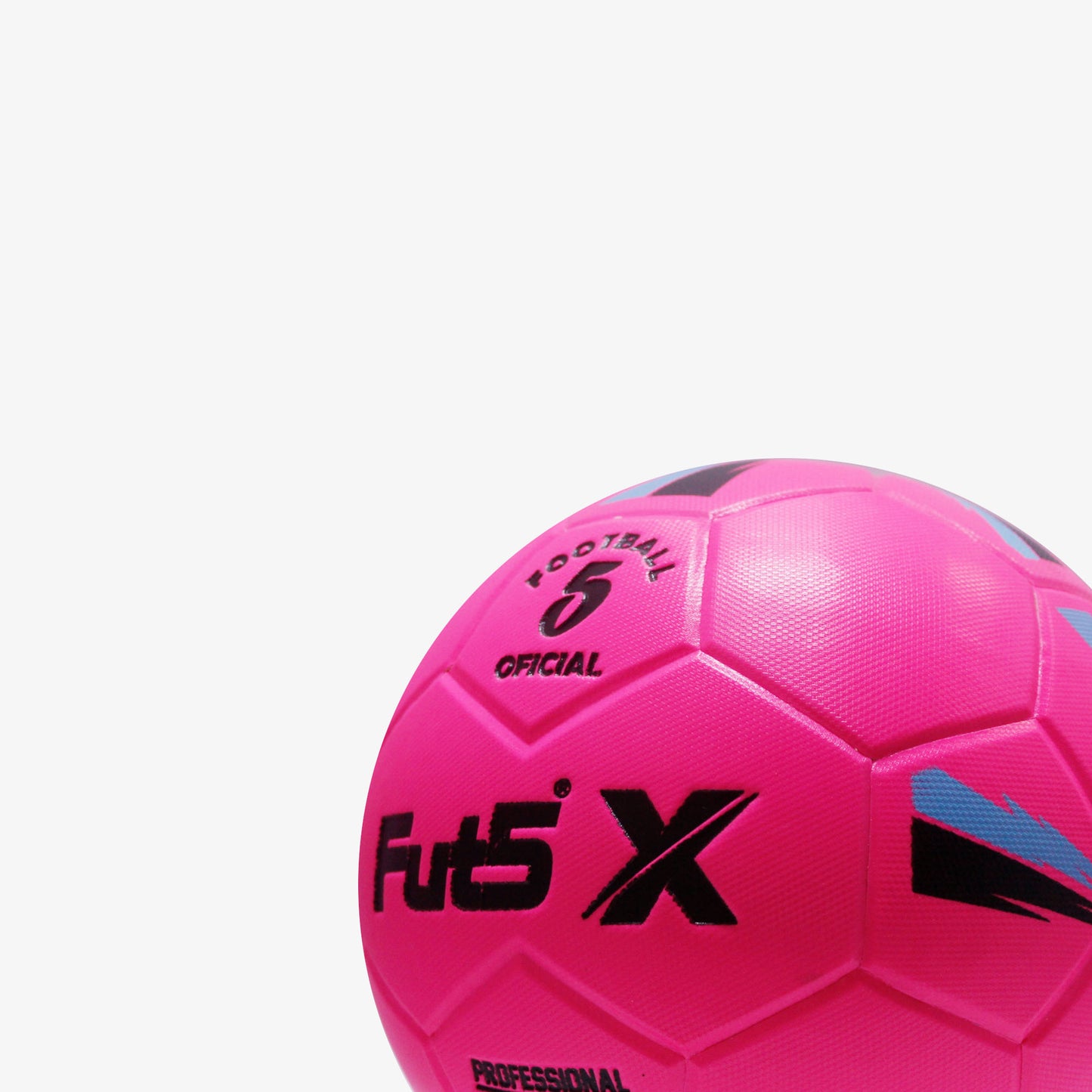 Balón Fut5 X Fucsia/Negro