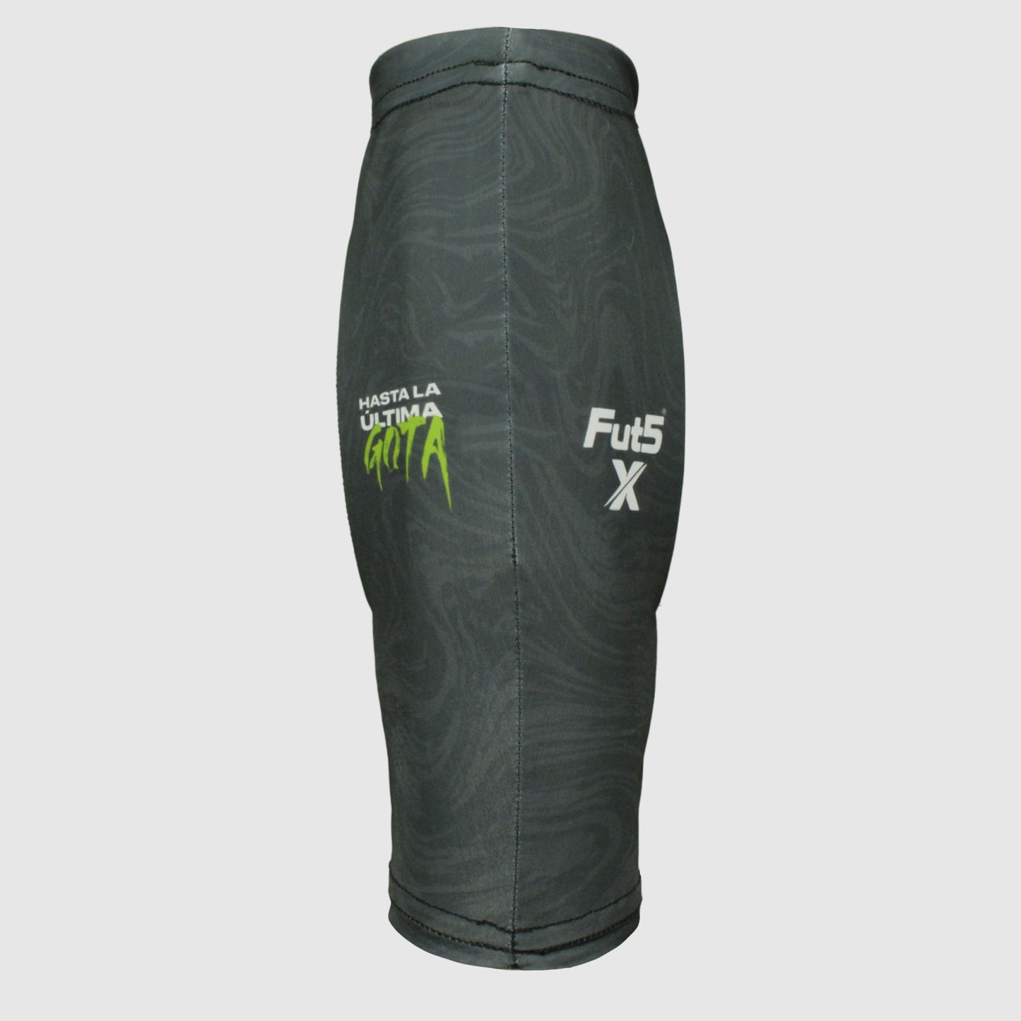 Canilleras para microfutbol Fut5 X ELASTIC TECH - Negras/Verde