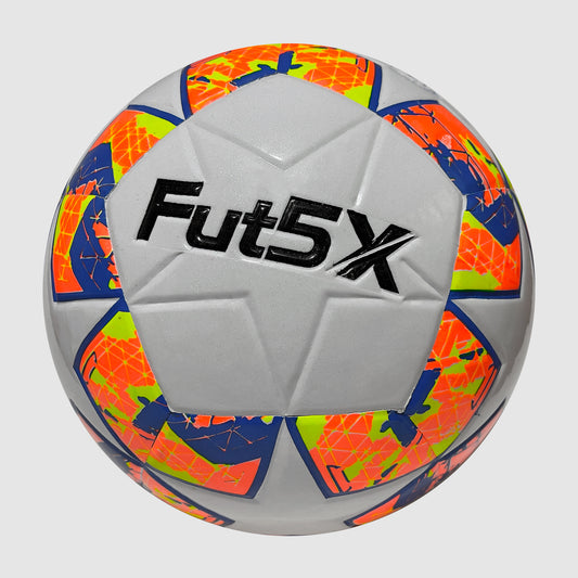 Balón de Futbol Fut5 X Blanco/Naranja/Azul