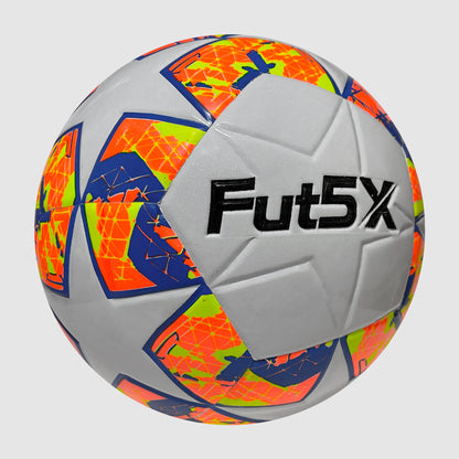 Balón de Futbol Fut5 X Blanco/Naranja/Azul