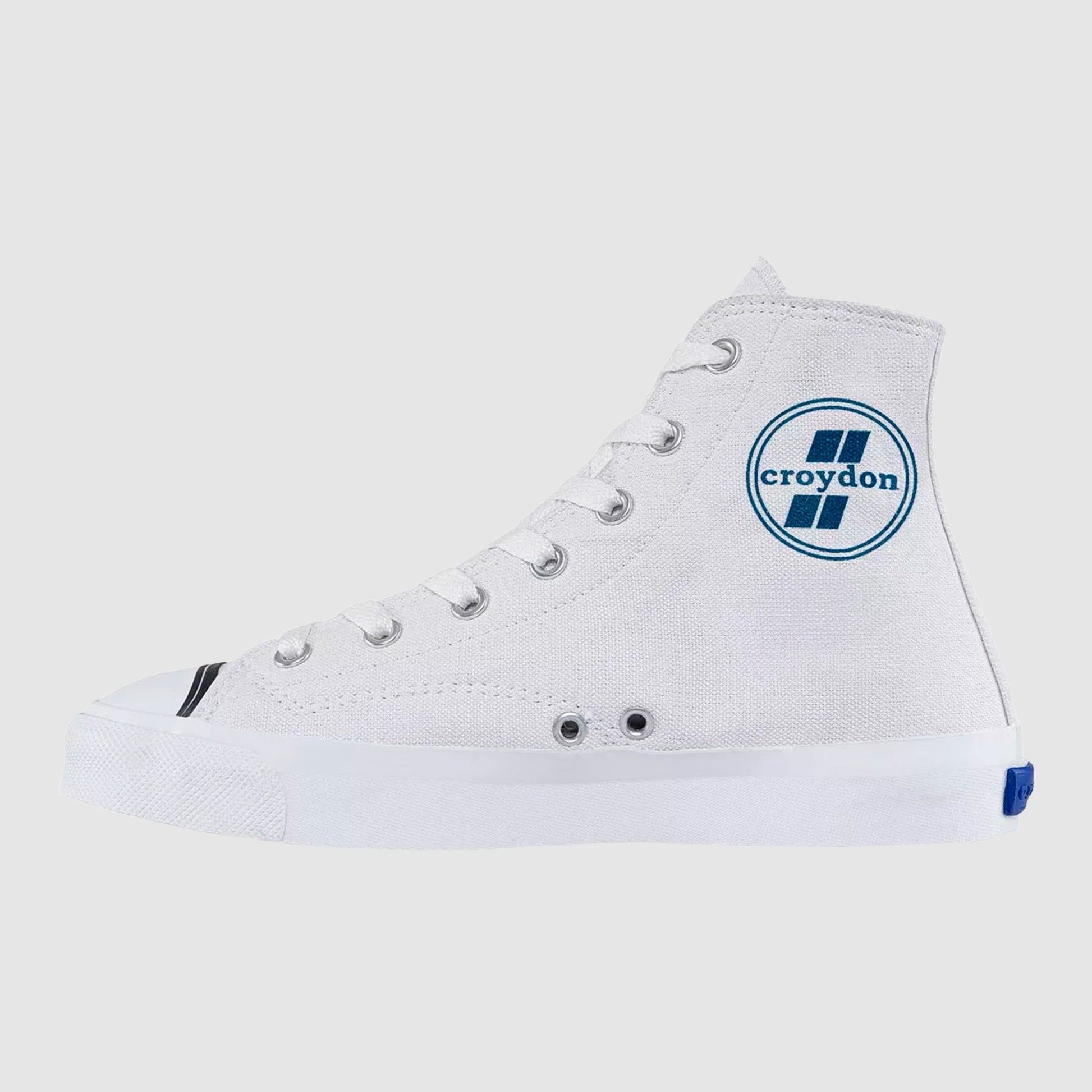 Tenis Royal Hi Cut Croydon para Futsal y Microfutbol Blanco – TRAINERX