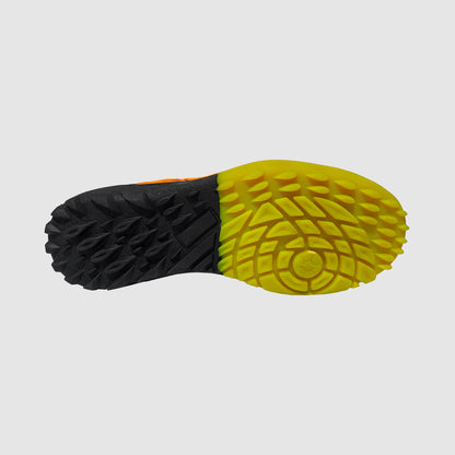 Zapatillas multicancha Fut5 X KICKSSOFT Naranja - KIDS