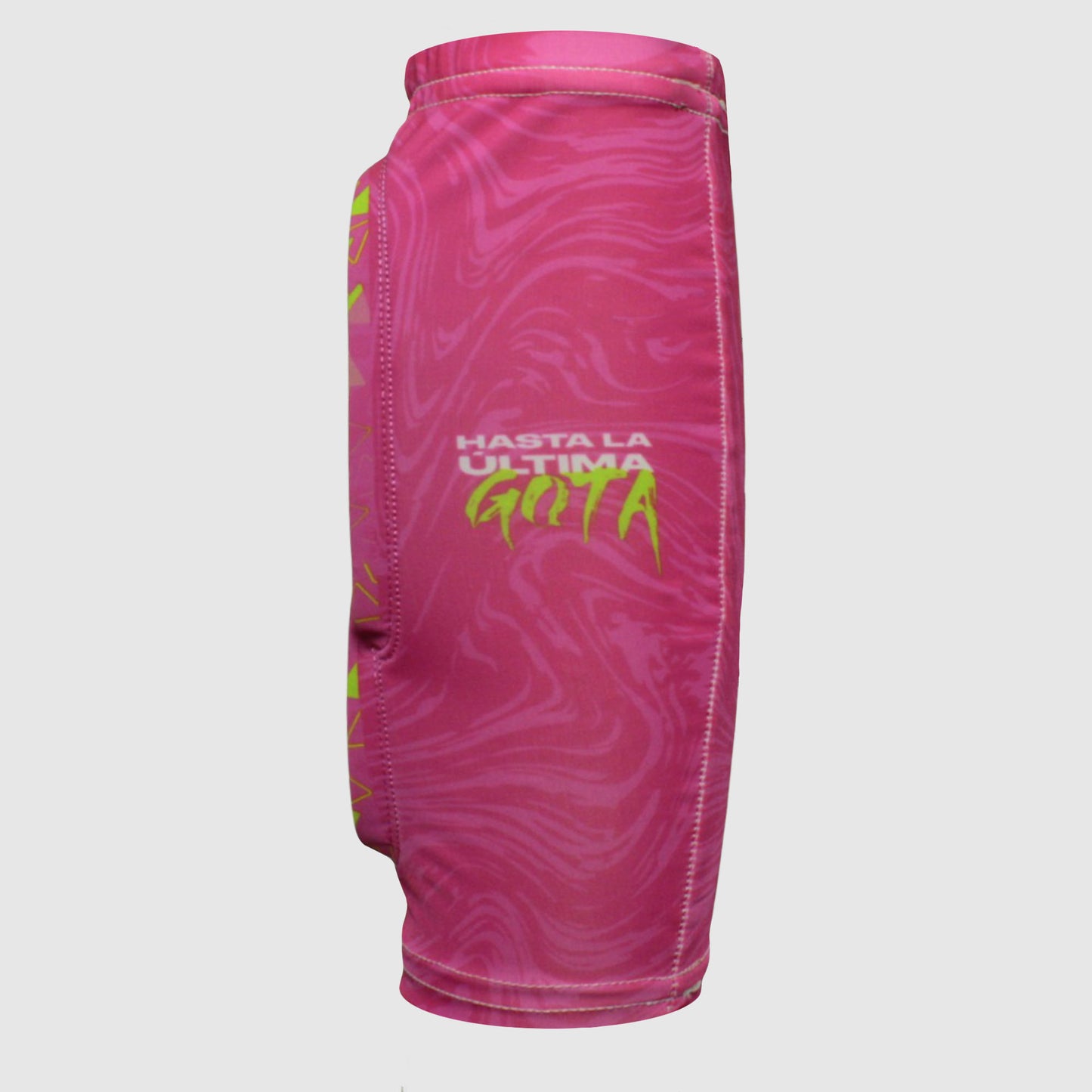 Canilleras para microfutbol Fut5 X ELASTIC TECH - Fucsia/Verde
